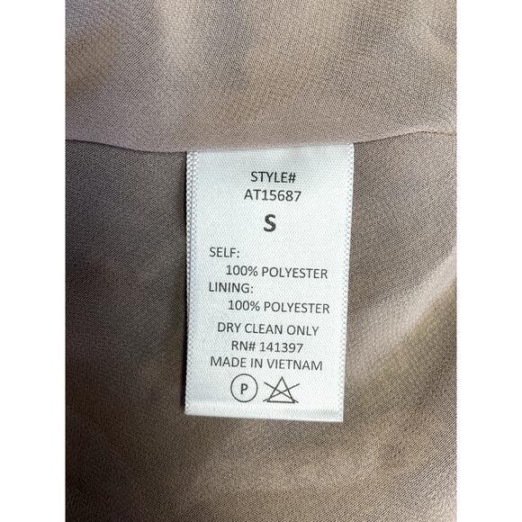 ASTR THE LABEL Darla Cowl Neck Snake Print Cami Tank Top Brown Size S - Picture 8 of 12